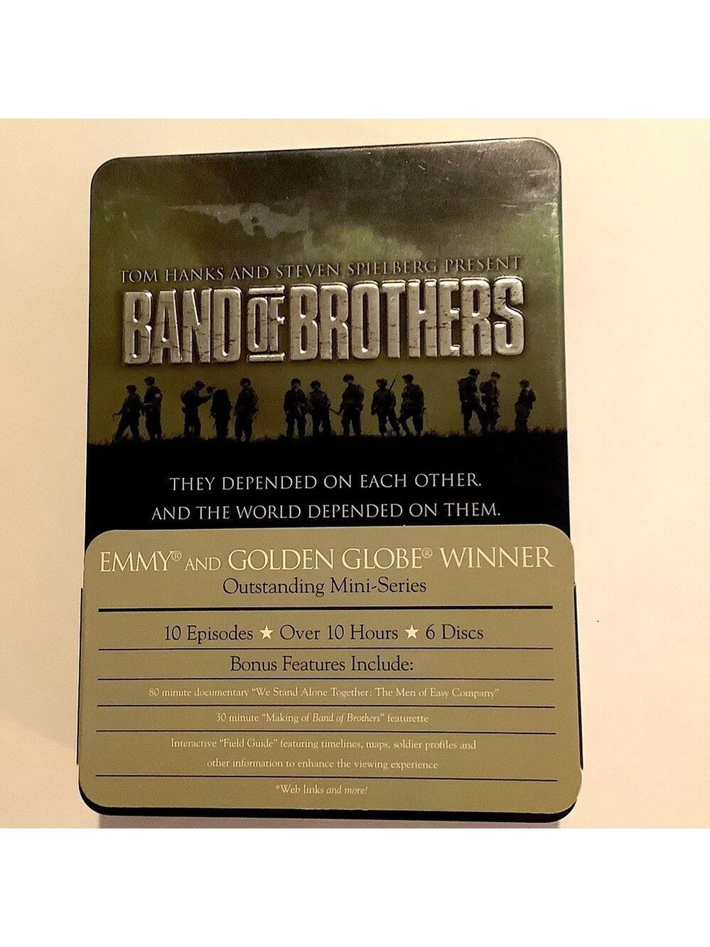 Band Of Brothers DVD (HBO TV Mini Series) Tin Box Collector’s Set New